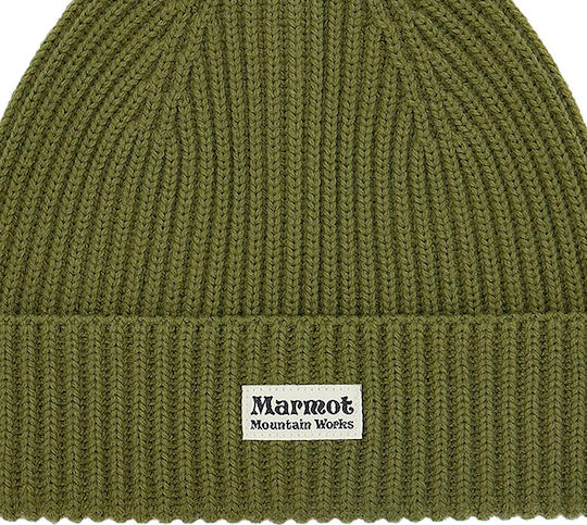 Beanie Unisex Beanie Gestrickt in Grün Farbe