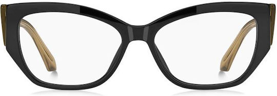 Etro 0126 71c 54 Brillengestelle mit Rezept Schwarz