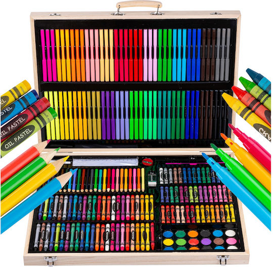 Kinderplay Σετ Ζωγραφικής Ξύλινο 48x36cm