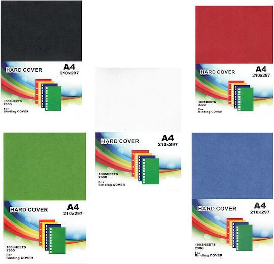 Dokumentablagehülle A4 Größe Texturiertes Karton 230g/m² Pack 100 Stücke