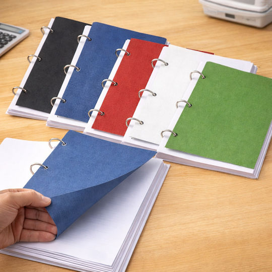 Document Filing Cover A4 Size Textured Cardboard 230g/m² Pack 100 Sheets