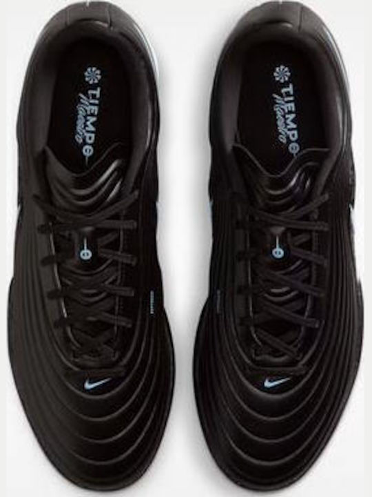 Nike Tiempo Football Shoes with Molded Cleats Black