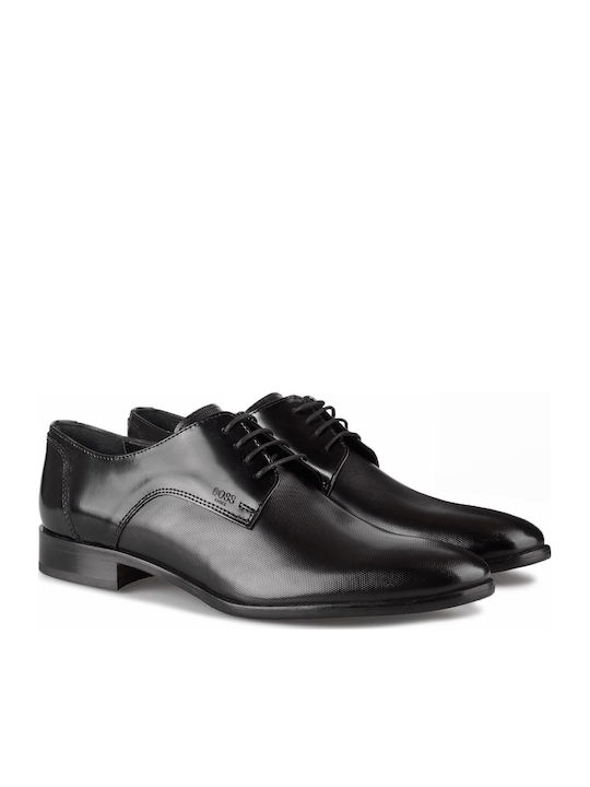 Men's Dress Shoes in Black Patent Leather