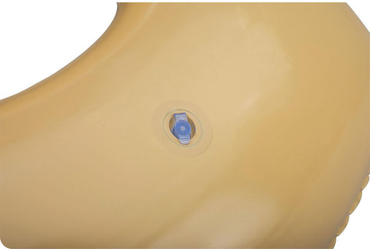 Brown Inflatable Beach Swimming Ring Donut 107cm Bestway