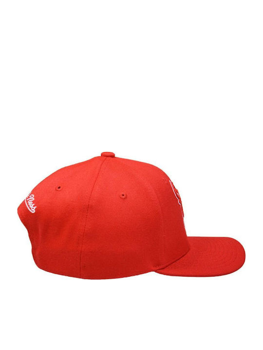 Mitchell & Ness Nba Chicago Bulls Team Ground 2.0 Snapback Cap Hhss3260-cbuyypppred1