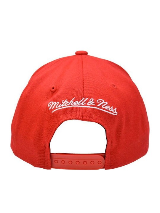 Mitchell & Ness Nba Chicago Bulls Team Ground 2.0 Snapback Cap Hhss3260-cbuyypppred1