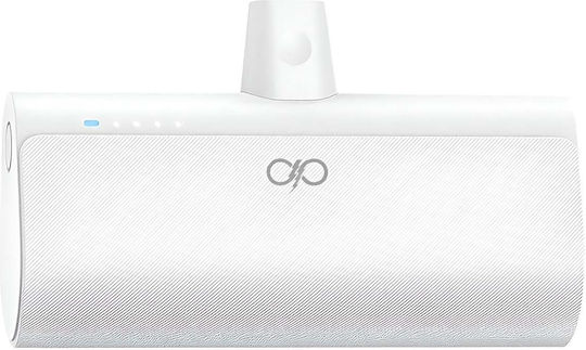 Force Power Baterie Externă 5000mAh 20W Power Delivery Albă