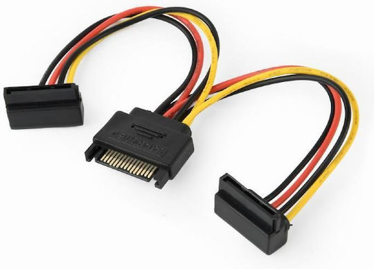 Cablexpert Splitter - Cable 0.15m SATAM2F-02