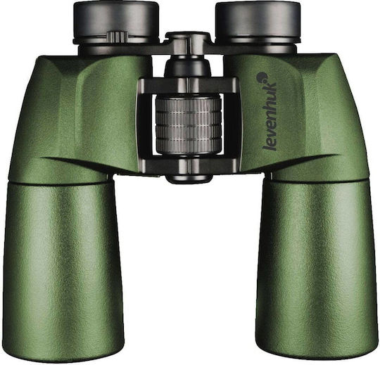 Levenhuk Army 10x50 Binoculars 10x Optical Zoom 50mm Lens Diameter Bak-4 Glass Ip67 Protection