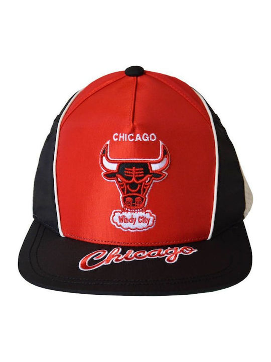 Mitchell & Ness Nba Chicago Bulls Freethrow Snapback Cap Hhss1097-cbuyypppbkrd