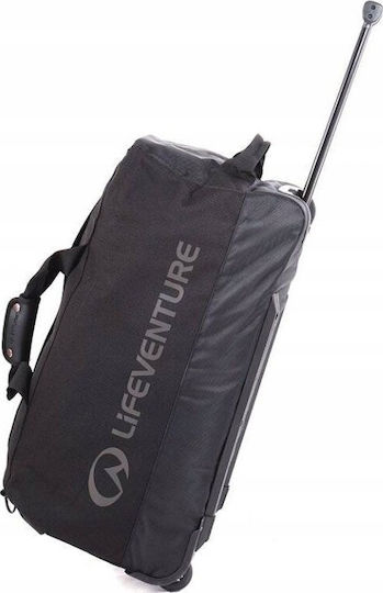 Lifeventure Expedition Σακ Βουαγιάζ 100lt Μαύρο με Ρόδες Υφασμάτινο