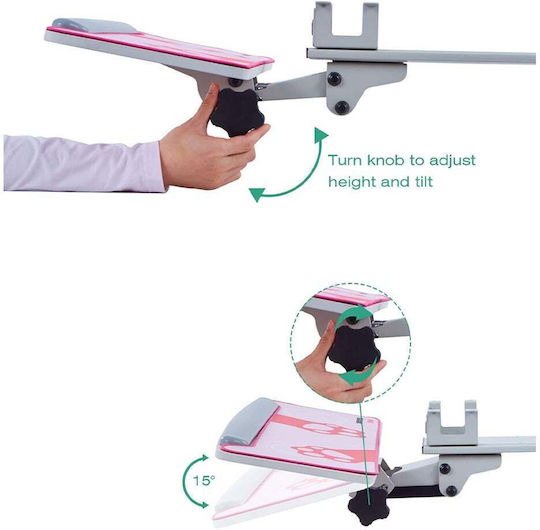 Eureka Ergonomic Βάση Γραφείου Πληκτρολογίου Ροζ ERK-AKB-02GY