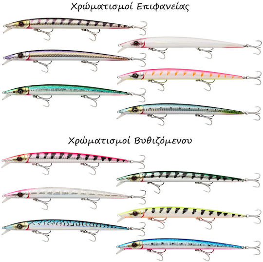 Artificial Savage Gear Barra Jerk Sinking 17.5 Cm 29 Gr Pink Barracuda