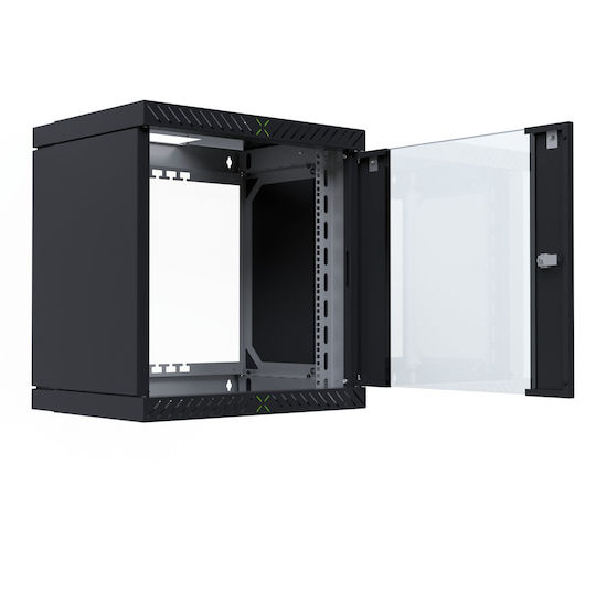 EFB С крака Рак кабинет 19U Черен WGX-1206TS.G1