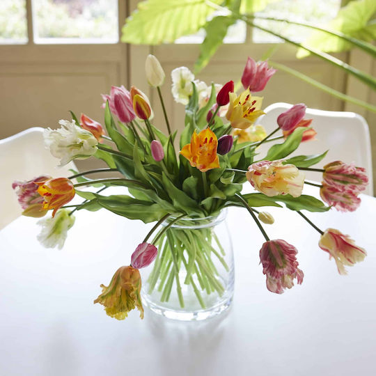 Easter Flower Branch Pink Tulip 6x51cm