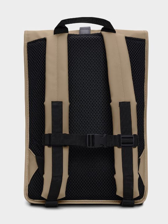 Rains Rolltop Rucksack Waterproof Beige