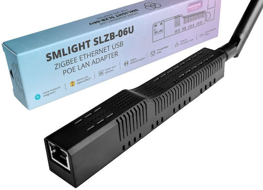 Smlight Slzb-06u – Zigbee Ethernet Poe USB-C Network Adapter with Wireless Wi-Fi Connection
