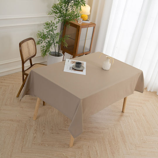 Beauty Home Покривка за маса Supreme Art 8491 Beige 150x180бр