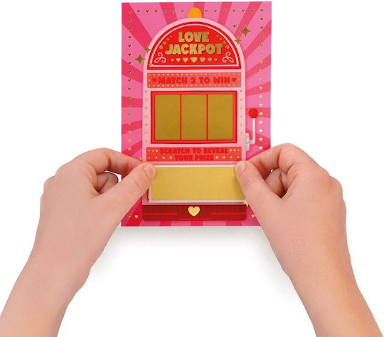 Legami Card Scratch Off Love Jackpot Love Friendship