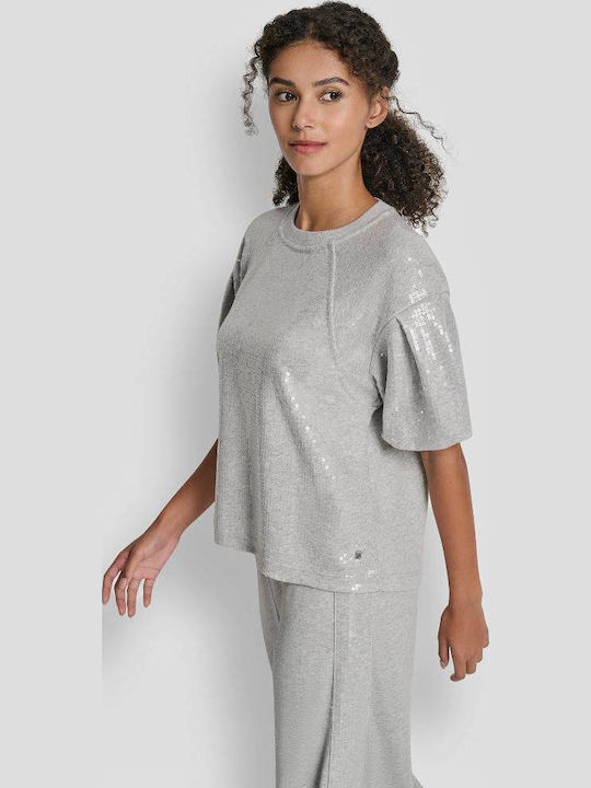 Damen Pullover Baumwolle Grey