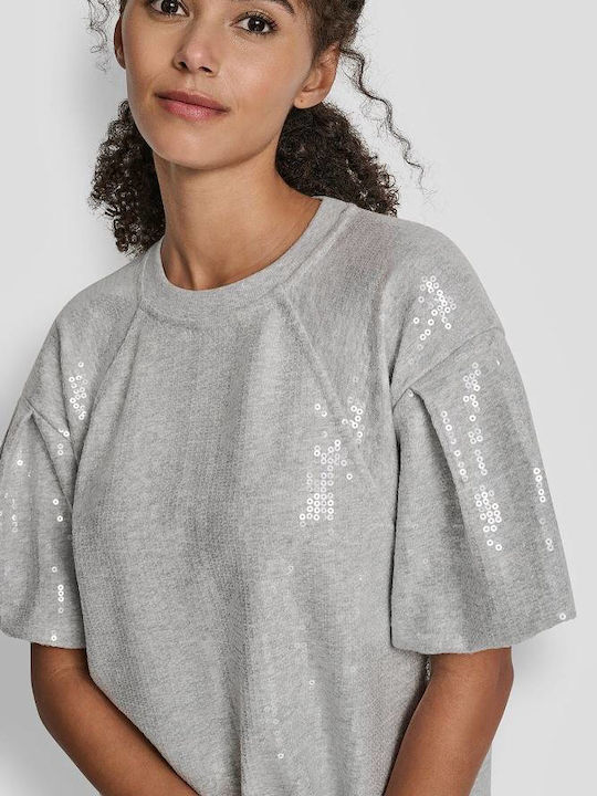 Damen Pullover Baumwolle Grey