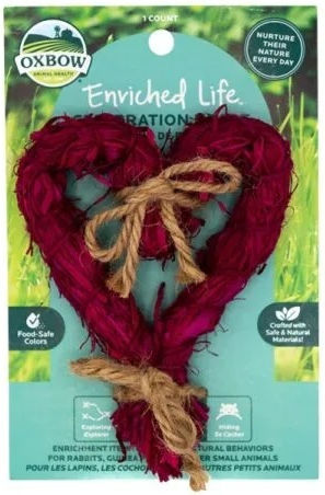 Oxbow Λιχουδιά-παιχνίδι Τρωκτικών Enriched Life Celebration Heart