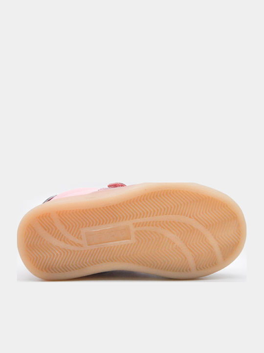 Mayoral Soft-Sole Baby Sneakers Pink