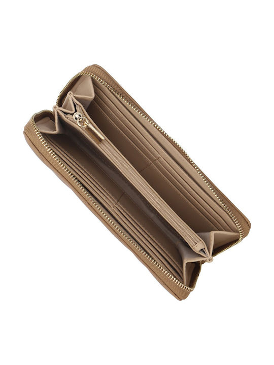 Damen Geldbörse Klassisch Tabac Braun