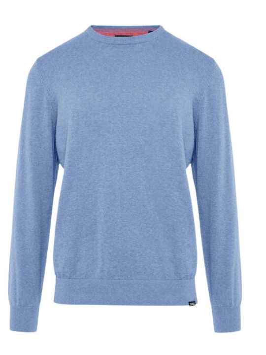 Long Sleeve Sweater Stone Blue Melange