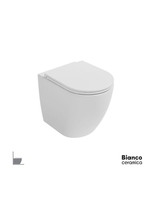 Bianco Ceramica Lenta Λεκάνη Κρεμαστή Λευκή Bianco Ceramica Lenta Λεκάνη Κρεμαστή Λευκή