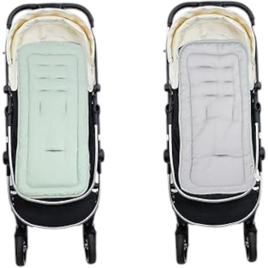 Queen Mother Stroller Seat Liner Double Sided Green