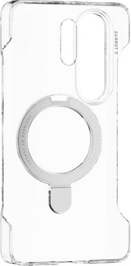 Torras Ostand Back Cover Metallic Transparent (Galaxy S26 Ultra)