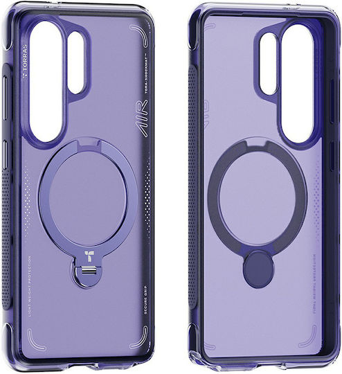 Torras Ostand Spin 360 Vollschutz Metallisch Schwarz Für Galaxy S26 Ultra