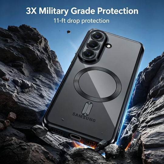 Tech-Protect Umschlag Rückseite Schwarz (Galaxy S26+)