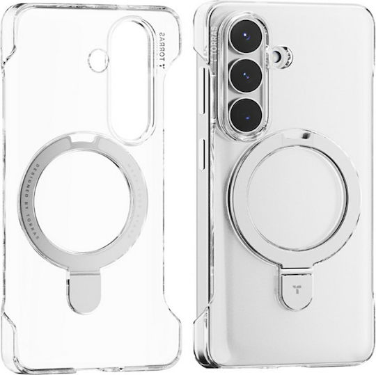 Torras Ostand Back Cover Transparent (Galaxy S26)