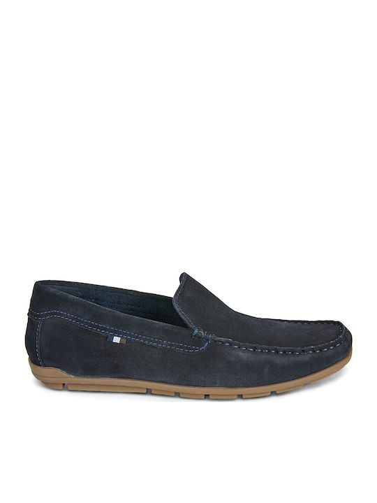 Herren Mokassins in Blau Farbe