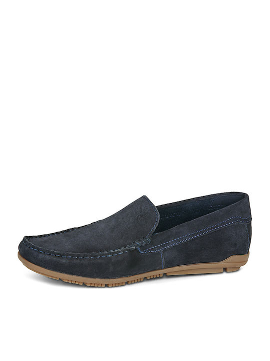 Herren Mokassins in Blau Farbe