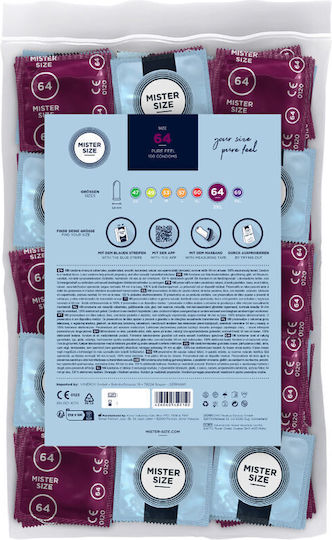 Mister Size Condoms Size Xxl 64 Mm 100 Units
