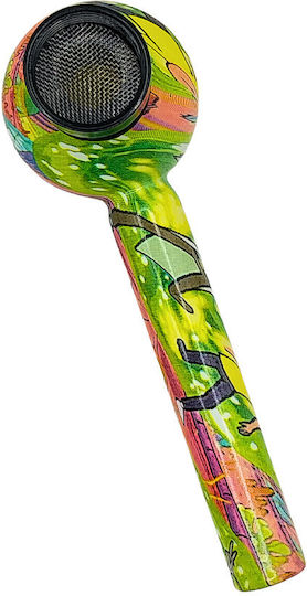 Glasrohr Mit Tabak-Schutzschild