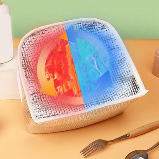 Amber School Insulated Lunch Bag Handbag 5.5 Litres Green 19x14x23cm