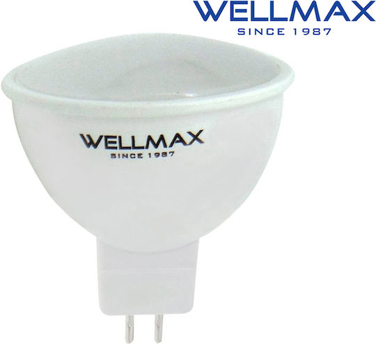 Wellmax LED Bulbs 5W and Shape MR16 Natural White 400lm 10pcs