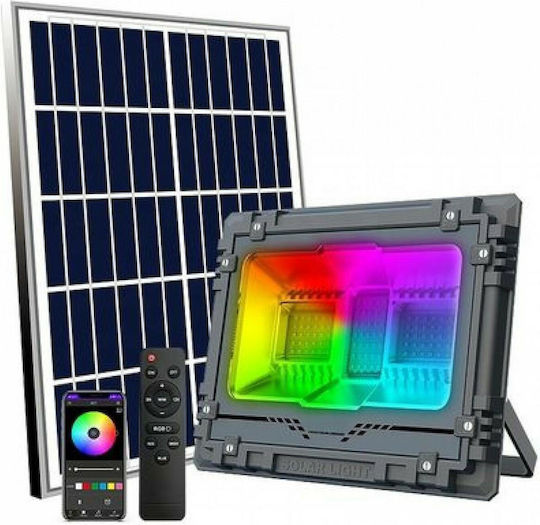 Στεγανός Ηλιακός Προβολέας LED 300W RGB IP67