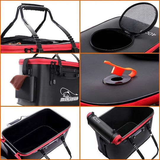 Foldable Fishing Basket 28 Liters 45 X 26.5 X 23.5 Cm