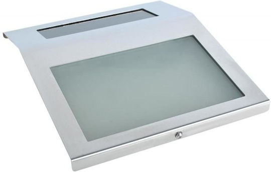 Wall Mounted Solar Light House Number with Photocell