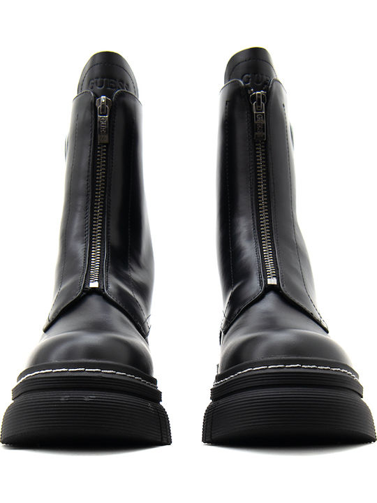 Annia Women's Ankle Boots Black/White