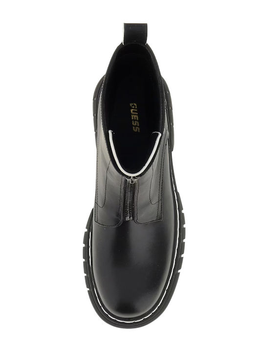 Annia Women's Ankle Boots Black/White