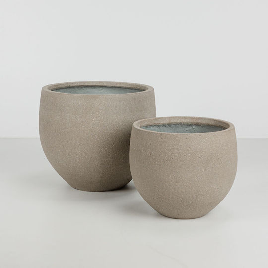 InTheBox Plant Pot Concrete Brown