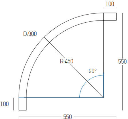 Μαγνητικη Ραγα Surface Curved Track Φ.90cm Ν 25433