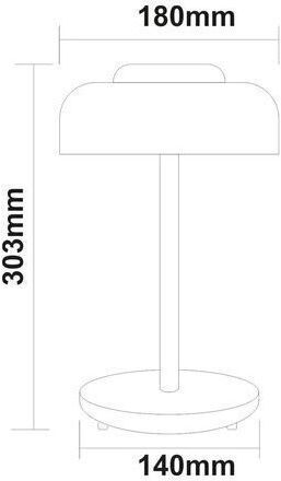 Adeleq Decorative Lamp Black