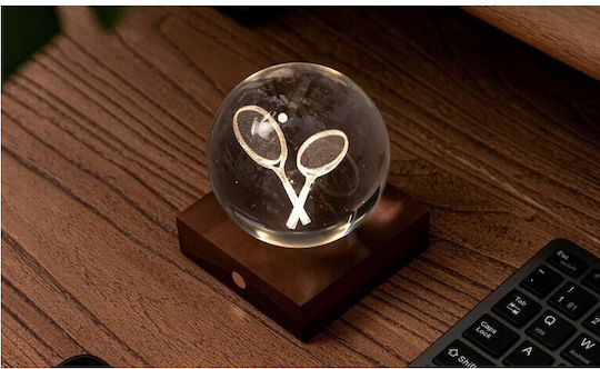 Gingko Light Dekorative Lampe 3D-Illusion Honig